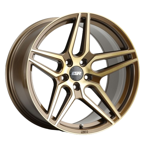 ESR Wheels FORGETECH SERIES RF15 5x112 18x9.5 +35 Brushed Clear Bronze wheel for 2018 Audi S5