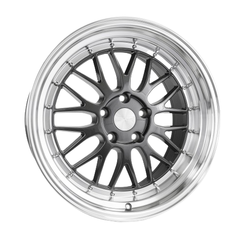 ESR Wheels SR SERIES SR05 5x115 17x8.5 +30 Gloss Graphite - Threepieceus