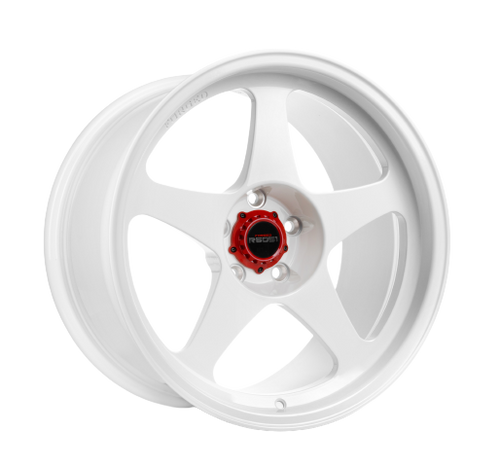 R6061 Forged R1 5x108 18X8.5 +35 Championship White