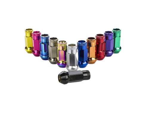 Muteki SR48 Open End 12x1.25 Chrome Titanium (Lock Set) 48mm Tall main image 1