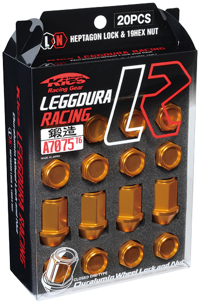 Kyo-Ei LEGGDURA RACING LOCK & NUT SET (20 | ThreePiece.us