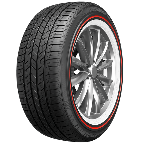 Vogue VOG Custom Built Radial SCT2 Red Stripe 285/45R22