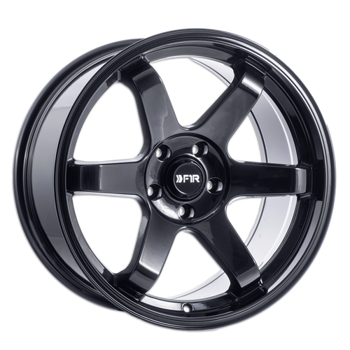 F1R F106 5x100 18x8.5 +35 Gloss Black