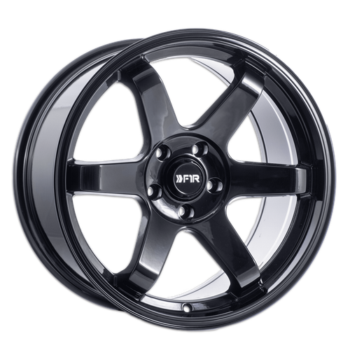 F1R F106 5x112 18x8.5 +35 Gloss Black