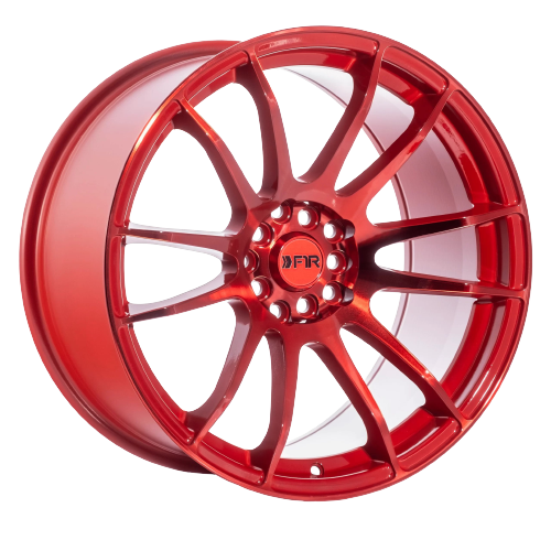 F1R F107 5x100/5x114.3 18x8.5 +33 Candy Red