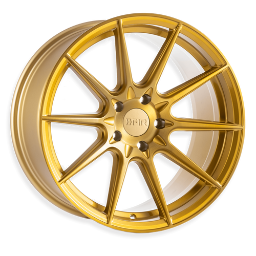 F1R F101 5x100 18x9.5 +38 Brushed Gold
