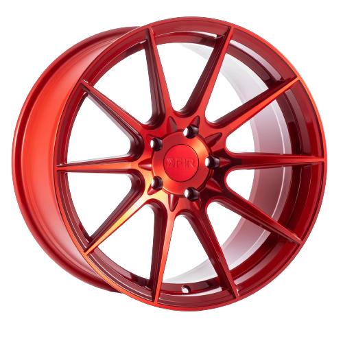 F1R F101 5x100 18x9.5 +38 Candy Red
