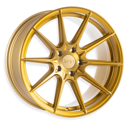 F1R F101 5x114.3 18x9.5 +38 Brushed Gold
