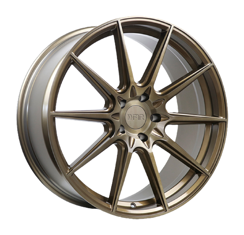 F1R F101 5x114.3 20x9 +35 Machine Bronze