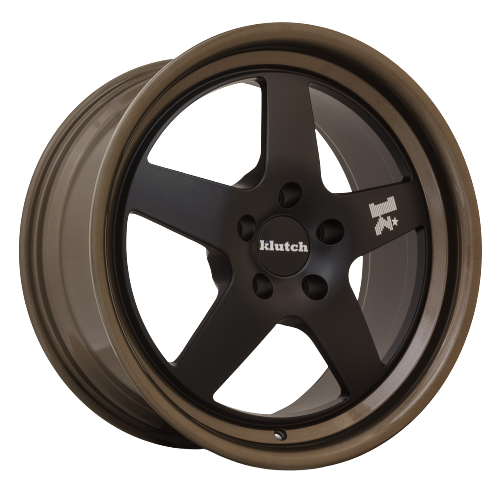 Klutch SL5 5x115 18x8.5  +35 Black Bronze Lip
