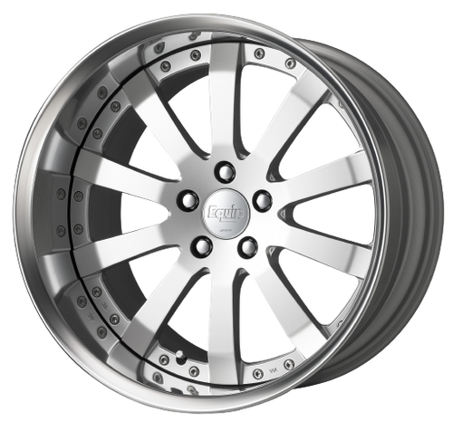 Work Equip E10 5x112 24x8.5+31 w disk Feinheit Silver 2