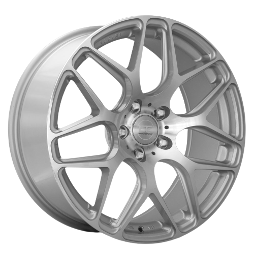 MRR GF9 5x108 19x8.5  +35 Silver Machine Face