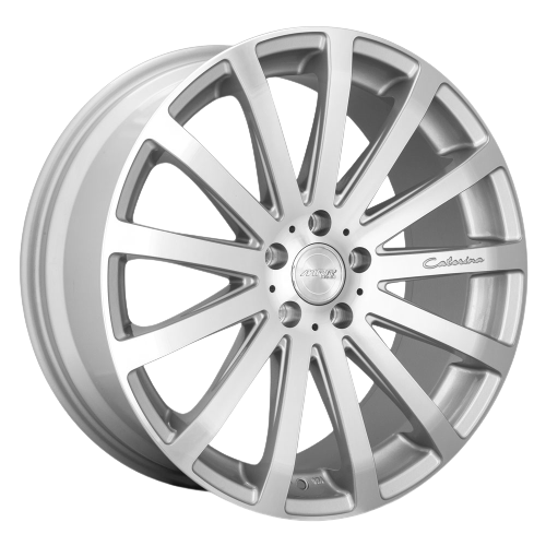 MRR HR9 5x120 19x9.5 +40 Silver Machine Face