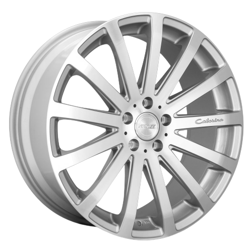 MRR HR9 5x114.3 20x8.5 +35 Silver Machine Face