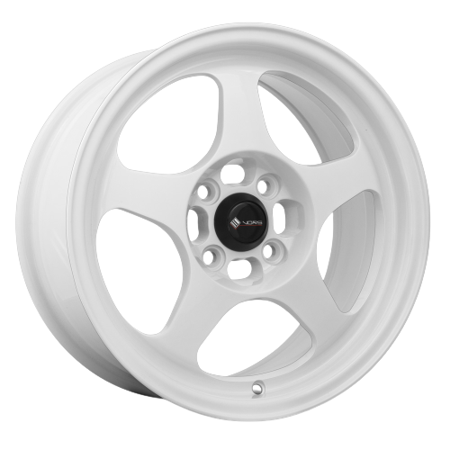 Vors SP1 4x100 15x7 +35 All White wheel for 1990 Dodge Colt