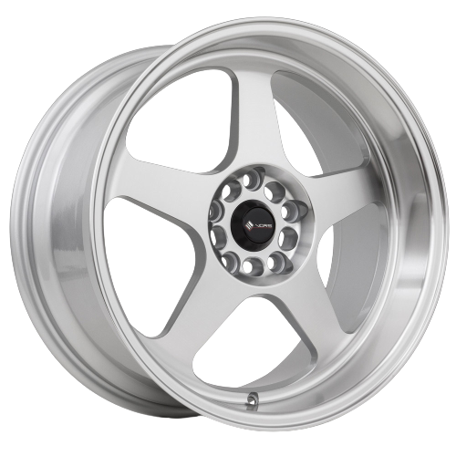 Vors SP1 5x108 19x9.5 +35 Silver Machine Face Lip