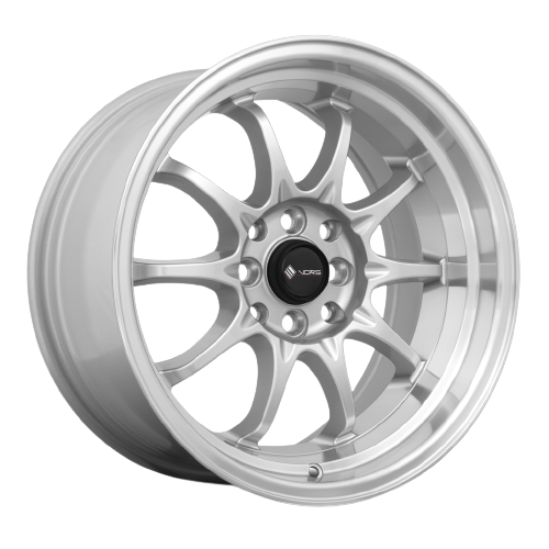 Vors TR3 4x108 15x9  +0 Silver Machine Lip
