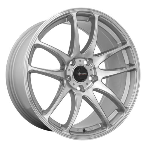 Vors TR4 5x114.3 17x8 +35 Silver Machine Face
