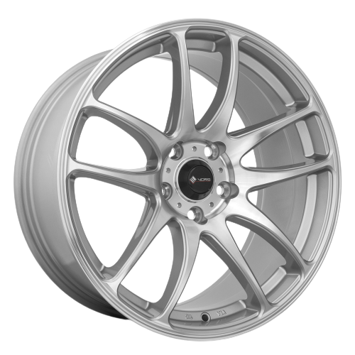 Vors TR4 5x114.3 18x9.5 +35 Silver Machine Face