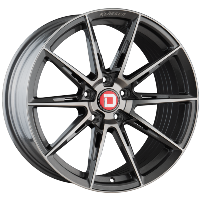 Avant Garde Wheels F07R BLANK 19x8.5 +BLANK Dark Graphite Metallic