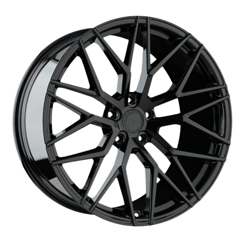 【WOOHWA】AVANT WIDE BLACK PT Avant Garde Wheels M520R 5X114.3 19x8.5 +35 Gloss Black