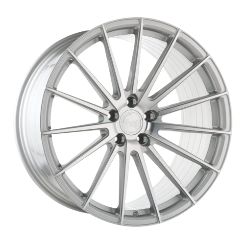 Avant Garde Wheels M615 5X120 20x10 +38 Silver Machine