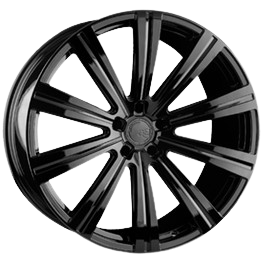 Avant Garde Wheels VANGUARD 5X120 22x10.5 +38 Gloss Black