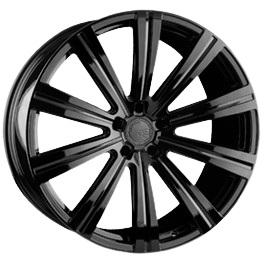 Avant Garde Wheels VANGUARD 5X120 24x9.5 +15 Gloss Black