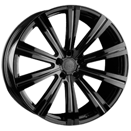 Avant Garde Wheels VANGUARD 5X120 24x10 +35 Gloss Black