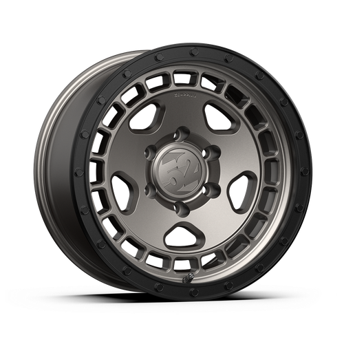 fifteen52 TURBOMAC HD 6x139.7 17x8.5 +0 MAGNESIUM GREY (SATIN BRONZE/SATIN BLACK RING/BLACK HARDWARE)