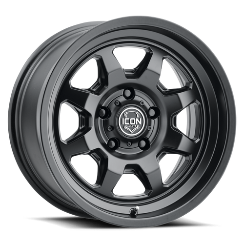Icon Alloys NUEVO 6x120 17x8.5 0mm SATIN BLACK