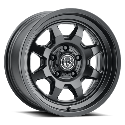 Icon Alloys NUEVO 5x114.3 17x8.5 0mm SATIN BLACK