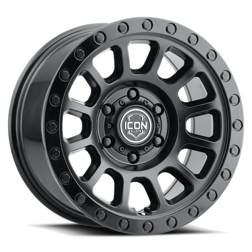 Icon Alloys HULSE 5x114.3 17x8.5 0mm DOUBLE BLACK