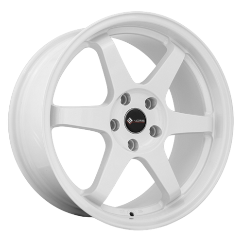 Vors TR37 5x112 17x9 +30 White wheel for 1987 Audi 5000 quattro