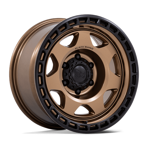 Black Rhino BR018 VOYAGER 6X135 17x8.5 +0 MATTE BRONZE W/ MATTE BLACK LIP