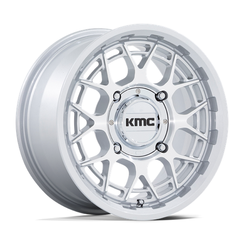 KMC Powersports KS139 TECHNIC UTV 5X114.3 15x7 +38 GLOSS SILVER MACHINED