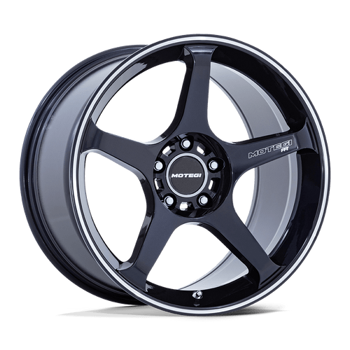 Motegi MR159 BATTLE V 5X120 18x9.5 +35 OBSIDIAN BLUE W/ MACHINED LIP STRIPE wheel for 2000 Bmw Z8
