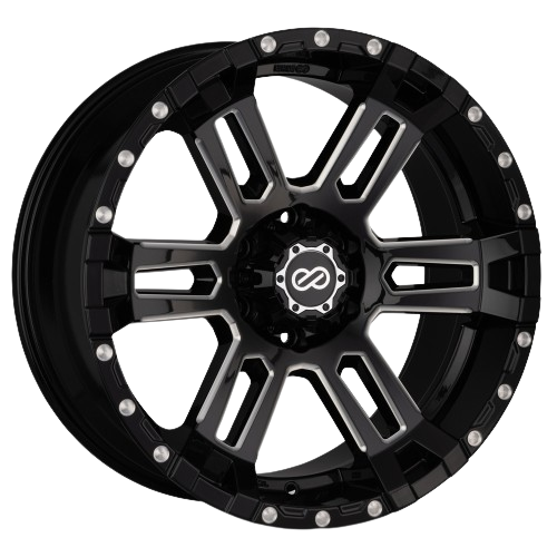 Enkei Commander 5x127 18x8.5+20 Black Machined