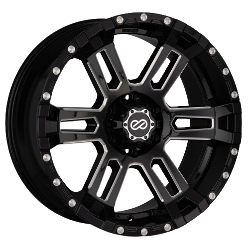 Enkei Commander 6x139.7 18x8.5+30 Black Machined