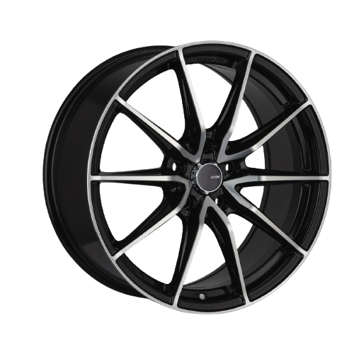 Enkei DRACO 5x114.3 17x7.5+45 Black Machined
