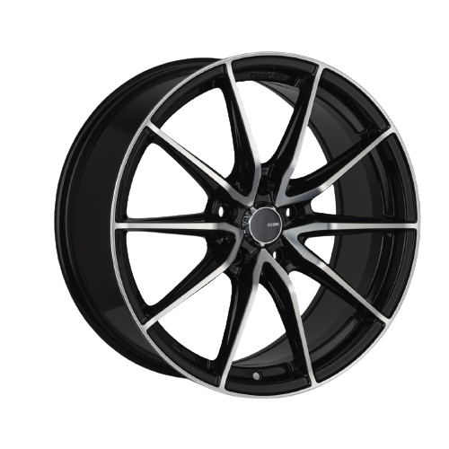Enkei DRACO 5x114.3 18x8.0+45 Machined Black