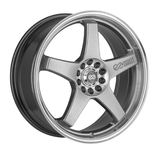 Enkei EV5 5x100/114.3 18x7.5+38 Matte Bronze w/ Machined Lip
