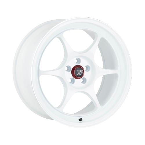 Enkei PF06 5x100 17x9+35 Black Machined | ThreePiece.us