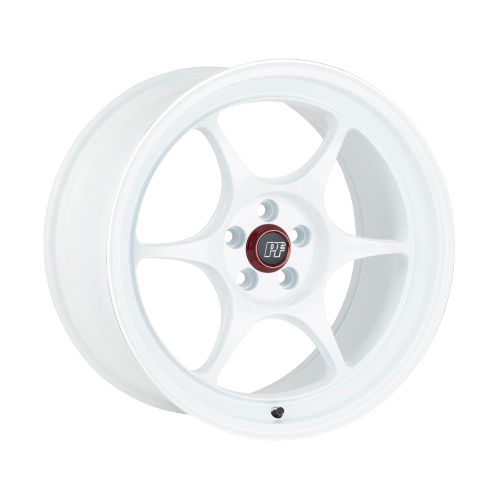 Enkei PF06 5x100 17x9+35 White Machined