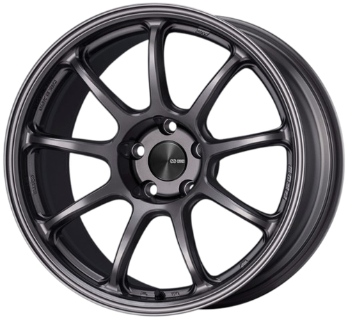 Enkei PF09 5x112 18x8+25 Dark Silver Wheels | ThreePiece.us