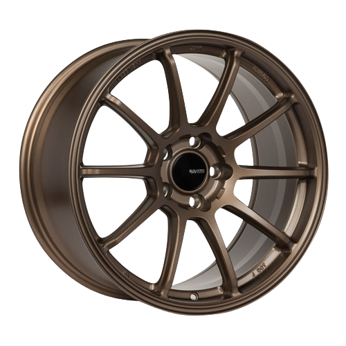 エンケイ 18インチ ブロンズ　8J +45 ホイール　ドリフト　JDM Enkei Triumph 5x112 18x8+45 Matte Bronze | ThreePiece.us