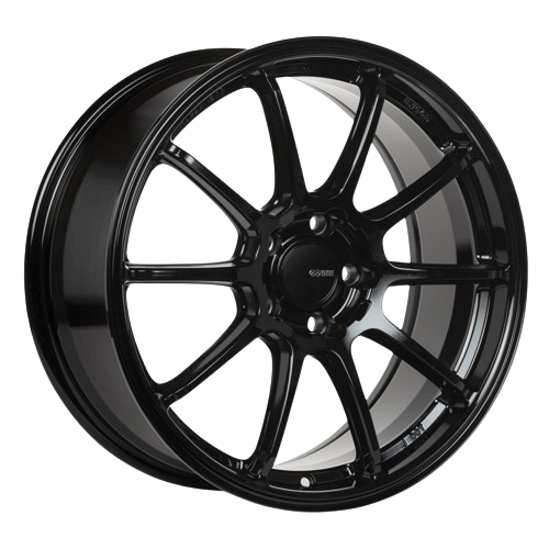 Enkei Triumph 5x100 18x8+ Gloss Black - Threepieceus