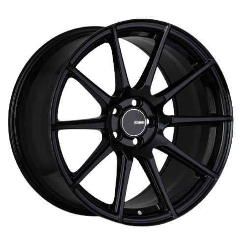 Enkei TS10 5x114.3 17x8+35 Black Wheels | ThreePiece.us