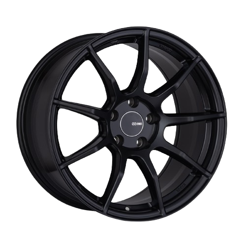 Enkei TS9 5x100 17x8+45 Black Paint Wheels | ThreePiece.us