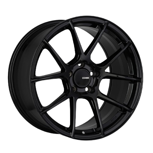 Enkei TS-V 5x100 17x8+45 Gloss Black Wheels | ThreePiece.us